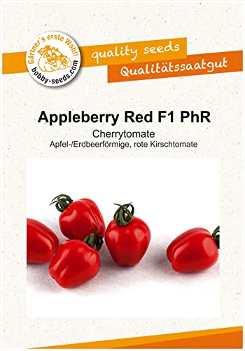 Tomatensamen Appleberry Red PhR F1 Cherrytomate Portion von Gärtner's erste Wahl! bobby-seeds.com