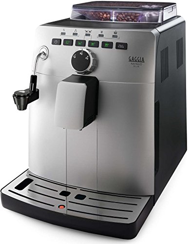 Gaggia HD8749/11 Naviglio Deluxe – Kaffeevollautomat, für Espresso und Cappuccino, Kaffeebohnen, 1,5 L, 15 Bar, 1850 W, 230 V, Silber, 100 % Made in Italy von Gaggia