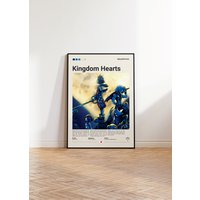 Kingdom Hearts Poster, Gaming Wandposter, Print, Gamer Geschenk, Videospiel Wandkunst von GamePrintsNordic
