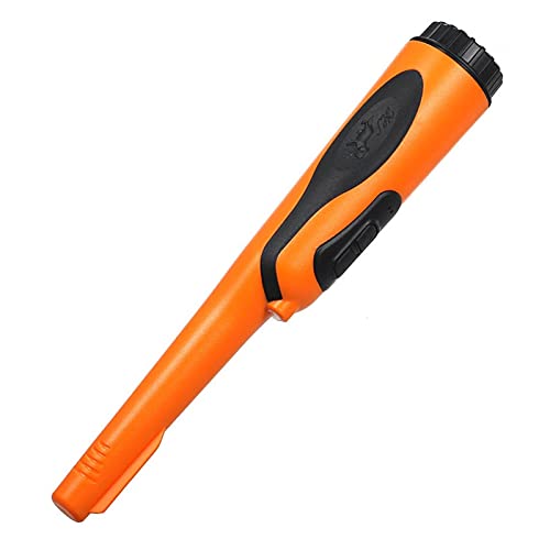 Metalldetektor Pinpointer, HS-03 Handheld Pinpointer Metalldetektor, Wasserdichter Hochempfindlicher Pin-Pointer für Goldmünze Hunt,Relikte,Schmuck (Orange) von Gancon