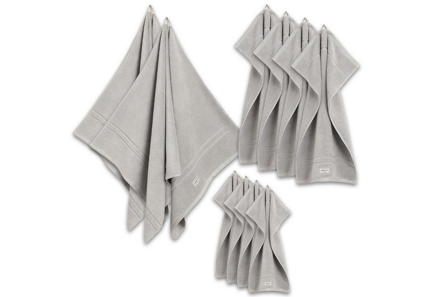Gant Handtuch Handtuch Set, 10-tlg. - Premium Towel, 2x, Frottier (10-St) von Gant
