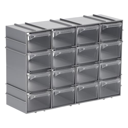 Sortimentskasten erweiterbar 16 Fach Sortierkasten Schubladen Organizer Kleinteilemagazin Sortimentsboxen von GarPet