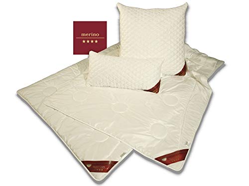 Garanta Merino - Duo-Warm Steppbett/Winter Bettdecke, 155x220 cm von Garanta