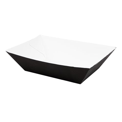 100 Stück – Waffeln 'Thepack' 1200 G 230 G/M2 11,9 x 7,9 x 5,5 cm, Schwarz, Nano-Mikro-Wellpappe von Garcia de Pou