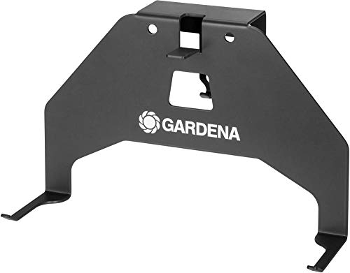 Gardena Wandhalterung: Wandhalter für Gardena SILENO+, Schutz vor Sonne und Regen, platzsparende Aufbewahrung, einfach zu montieren, Wandhalter aus Metall in Grau (4042-20) von Gardena