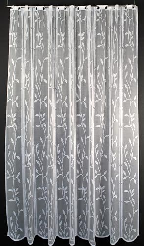 Gardinen Kranzusch Scheibengardine Raffrollo Blätterranke 180x72,5 cm H/B Weiß Bistrogardine Vorhang Küche 1er Pack Gardinen Kranzusch Scheibengardine Raffrollo Blätterranke 180x72,5 cm H/B Weiß Bistrogardine Vorhang Küche 1er Pack von Gardinen Kranzusch