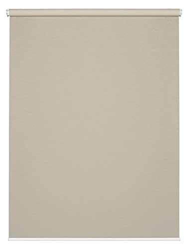 GARDINIA Comfort Move Rollo zum Klemmen, Kleben oder Schrauben, Tageslicht-Rollo, Blickdicht, Alle Montage-Teile inklusive, Taupe, 100 x 150 cm (BxH) von Gardinia