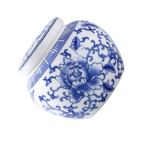 Garneck China Teedose Handgefertigter Keramik-teeblatthalter Mit Exquisitem Versiegeltem Glas Für Trockenfutter Garneck China Teedose Handgefertigter Keramik-teeblatthalter Mit Exquisitem Versiegeltem Glas Für Trockenfutter von Garneck