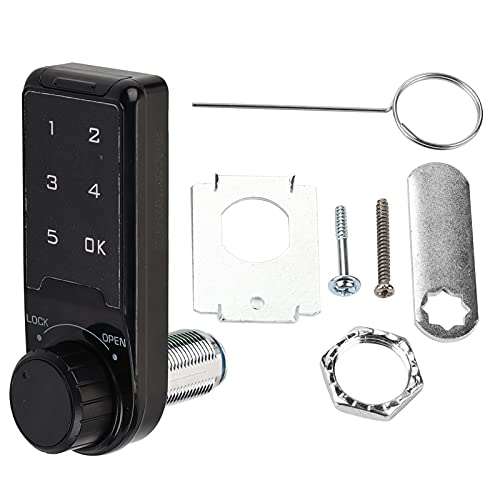 Kombinationsschloss Touch Keypad Passwort Elektronisch Sicherheit Digital Lock für Schule Angestellter Gym Sports Locker(#2) von Garosa