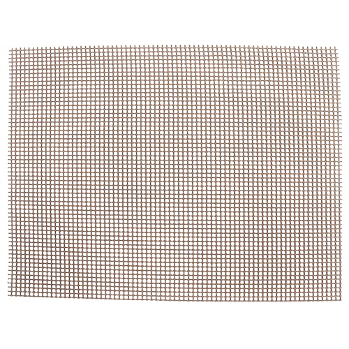 Gavigain Antihaft-Gitterplatte, multifunktionale Grill-Gittermatte, sichere hitzebeständige Grillmatte für das Kochen im Freien (Brown 30 * 40cm) von Gavigain
