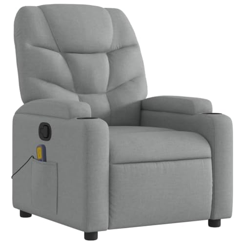 Gecheer Massagesessel,Massage ohne Heizung TV Sessel Verstellbare Rückenlehne,Fernsehsessel Relaxsessel mit Vibrationsfunktion,Liegesessel Polstersessel Ruhesessel,Max.Tragfähigkeit:110 kg Stoff Gecheer Massagesessel,Massage ohne Heizung TV Sessel Verstellbare Rückenlehne,Fernsehsessel Relaxsessel mit Vibrationsfunktion,Liegesessel Polstersessel Ruhesessel,Max.Tragfähigkeit:110 kg Stoff von Gecheer