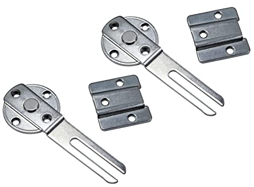 Gedotec Möbelverbinder Metall | 2 Stück - Tischplatten-Verbinder trennbar zum Anschrauben - TAVO | Arbeitsplatten-Verbinder Stahl verzinkt | Tisch-Verbinder für Esstische - Schreibtisch & Büro uvm. Gedotec Möbelverbinder Metall | 2 Stück - Tischplatten-Verbinder trennbar zum Anschrauben - TAVO | Arbeitsplatten-Verbinder Stahl verzinkt | Tisch-Verbinder für Esstische - Schreibtisch & Büro uvm. von Gedotec