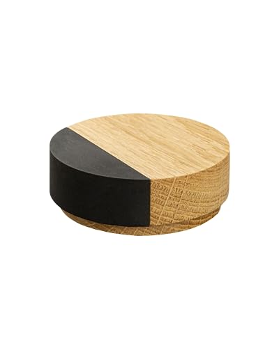 Gedotec Premium Türstopper Boden - Holz | OMO | 1 Stück Designer Tür Stopper Eiche | Türpuffer D: 65 mm selbstklebend | inklusive Befestigungsmaterial | Türstopper | door stopper Gedotec Premium Türstopper Boden - Holz | OMO | 1 Stück Designer Tür Stopper Eiche | Türpuffer D: 65 mm selbstklebend | inklusive Befestigungsmaterial | Türstopper | door stopper von Gedotec