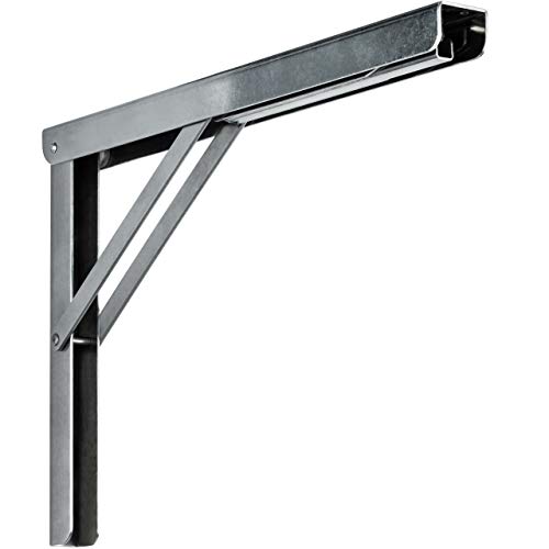 Schwerlast-Konsole Klappkonsole EDELSTAHL Tisch & Sitzbank Klappträger klappbar PROFI LINE | 300 x 200 x 30 mm | Tragkraft 180 kg | MADE IN GERMANY | 1 Stück - Klapptisch-Konsole für die Wand-Montage Schwerlast-Konsole Klappkonsole EDELSTAHL Tisch & Sitzbank Klappträger klappbar PROFI LINE | 300 x 200 x 30 mm | Tragkraft 180 kg | MADE IN GERMANY | 1 Stück - Klapptisch-Konsole für die Wand-Montage von Gedotec
