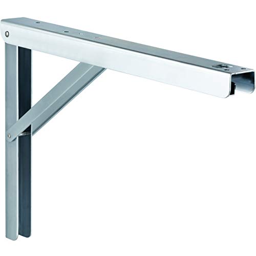 Gedotec Klappkonsole 1 Stück - Klappkonsole 400 mm - Stahl Verzinkt - Rostfrei & Säurebeständig - PROFI LINE Klappwinkel mit Wandmontage - Klappkonsole - Klappbare Tisch & Sitzbank Konsolen Gedotec Klappkonsole 1 Stück - Klappkonsole 400 mm - Stahl Verzinkt - Rostfrei & Säurebeständig - PROFI LINE Klappwinkel mit Wandmontage - Klappkonsole - Klappbare Tisch & Sitzbank Konsolen von Gedotec