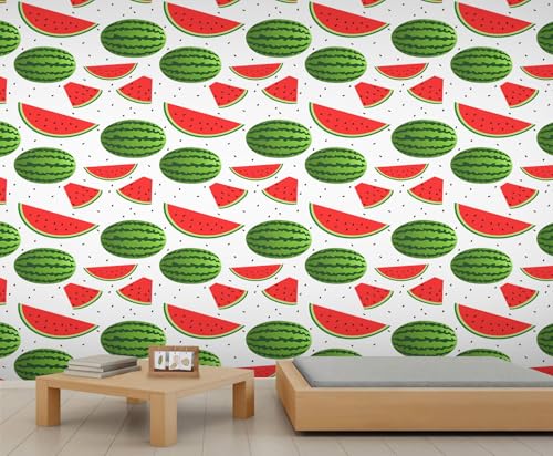 Wassermelonen Wandbilder Farbenfrohe Tapete für Wände Sommer Obst Tapete Natur Tapete für Kinderzimmer Schlafzimmer Wohnzimmer Jungenzimmer Wandbild Poster 450 X 300 cm Wassermelonen Wandbilder Farbenfrohe Tapete für Wände Sommer Obst Tapete Natur Tapete für Kinderzimmer Schlafzimmer Wohnzimmer Jungenzimmer Wandbild Poster 450 X 300 cm von Generic