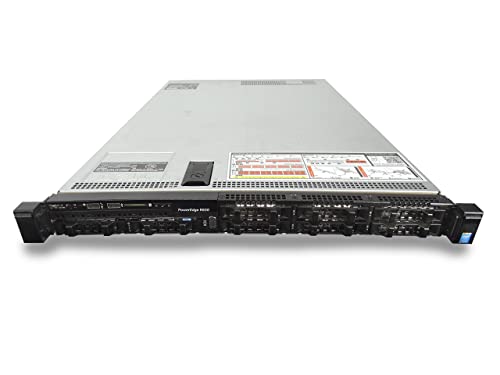 Dell R630 Rack-Server | 8x SFF | 2x Xeon 12-Core E5-2678 V3 | 128GB RAM DDR4 | 2x 900GB SAS | H730 Ctrl | 4x LAN 1000 | 2xPSU | Windows Server std 20222 (Generalüberholt Zertifikat) von Generico