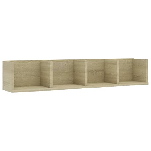 Genérico Wenjingqi 801322 CD-Wandhalterung, Eiche, 100 x 18 x 18 cm, Beige Genérico Wenjingqi 801322 CD-Wandhalterung, Eiche, 100 x 18 x 18 cm, Beige von Genérico