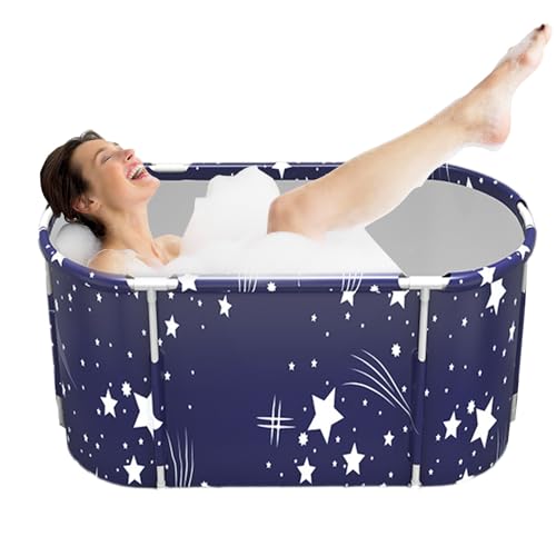 Faltbare Badewanne - Tragbare Badewanne, Tragbare Badewanne für die Dusche | Isolierte und verdickte Badewanne, Kostenlose Solide Duschablage für drinnen und draußen, Erwachsene, Kinder, Schwimmbad Faltbare Badewanne - Tragbare Badewanne, Tragbare Badewanne für die Dusche | Isolierte und verdickte Badewanne, Kostenlose Solide Duschablage für drinnen und draußen, Erwachsene, Kinder, Schwimmbad von Générique