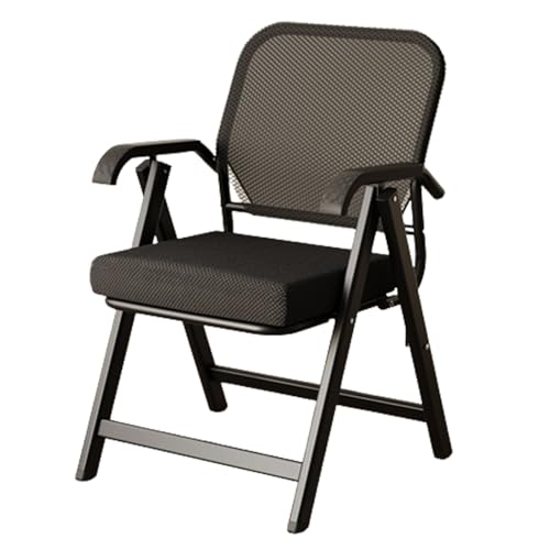 Beaka Ergonomischer Faltbarer Bürostuhl - Mesh Bouncing Back Design für Meetings, Konferenzen, Trainingsräume & Empfang - Tragbarer Schwarzer Sessel Beaka Ergonomischer Faltbarer Bürostuhl - Mesh Bouncing Back Design für Meetings, Konferenzen, Trainingsräume & Empfang - Tragbarer Schwarzer Sessel von Generisch