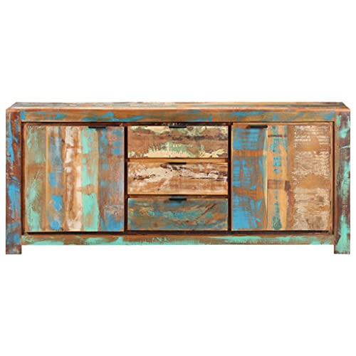 Generico Kangqiling Anrichte 175 x 40 x 75 cm aus recyceltem Massivholz, Braun, 320396 Generico Kangqiling Anrichte 175 x 40 x 75 cm aus recyceltem Massivholz, Braun, 320396 von Generisch