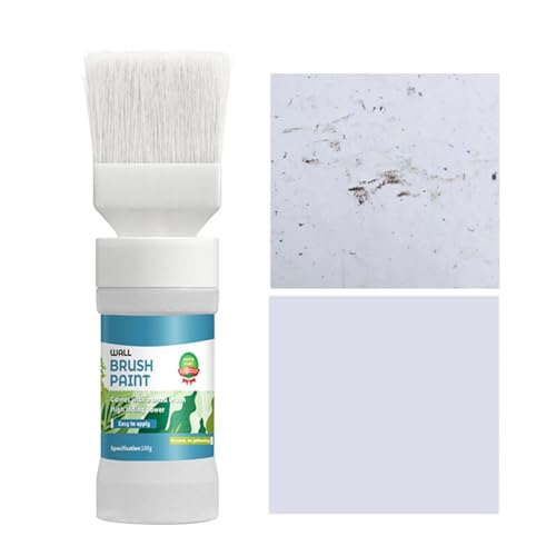Generisch Ausbesserungsfarbe Für Wände - Wandfarbe Ausbessern Weiß | 180g Ausbesserungsfarbe Weiss Roller | Wand Reparatur Rollbürste Mit Wandreparaturpast, Wandradierer Für Weiße Wände Deckt Generisch Ausbesserungsfarbe Für Wände - Wandfarbe Ausbessern Weiß | 180g Ausbesserungsfarbe Weiss Roller | Wand Reparatur Rollbürste Mit Wandreparaturpast, Wandradierer Für Weiße Wände Deckt von Generisch