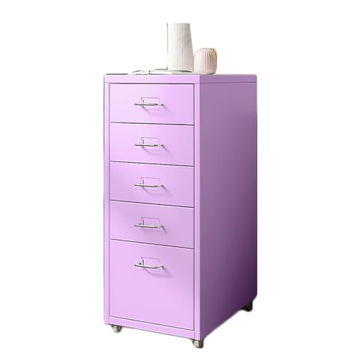 Hellviolette Kommode mit 5 Schubladen, vielseitige Kommode für Schlafzimmer, Wohnzimmer, Büro, Klassenzimmer & Konferenzraum, große Kapazität, Aufbewahrungslösung Hellviolette Kommode mit 5 Schubladen, vielseitige Kommode für Schlafzimmer, Wohnzimmer, Büro, Klassenzimmer & Konferenzraum, große Kapazität, Aufbewahrungslösung von Generisch