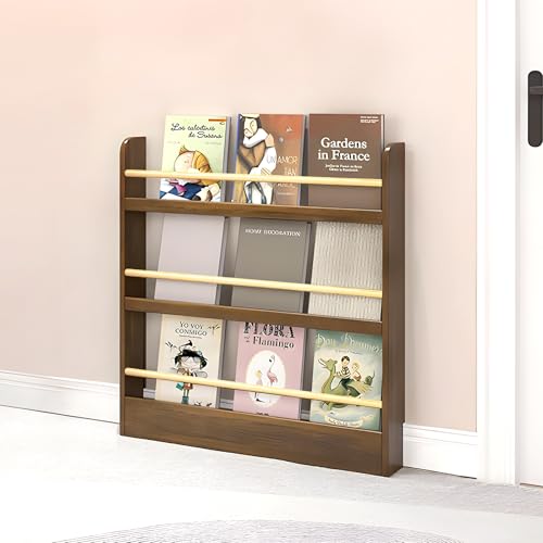 Kinder-Bücherregal zur Wandmontage, 3/4/5/6 Etagen, platzsparendes Anti-Dumping-Design für Spielzeug, Bücher & CDs, ideal für Kinderzimmer & Wohnraumaufbewahrung Kinder-Bücherregal zur Wandmontage, 3/4/5/6 Etagen, platzsparendes Anti-Dumping-Design für Spielzeug, Bücher & CDs, ideal für Kinderzimmer & Wohnraumaufbewahrung von Generisch