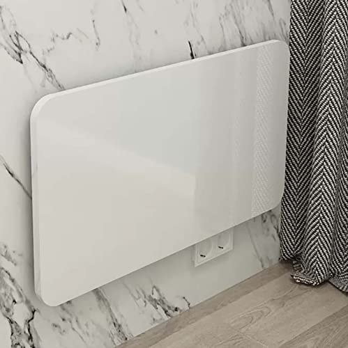 Klappbare Werkbank zur Wandmontage, zusammenklappbarer Tisch, Arbeitsplatz und schwebendes Wäscheregal mit Metallhalterungen, platzsparendes Design, 100 x 30 cm für kleine Räume Klappbare Werkbank zur Wandmontage, zusammenklappbarer Tisch, Arbeitsplatz und schwebendes Wäscheregal mit Metallhalterungen, platzsparendes Design, 100 x 30 cm für kleine Räume von Generisch