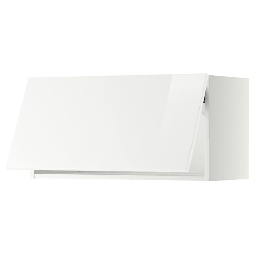 METOD Hängeschrank horizontal, 80x40 cm, Weiß/Ringhult Weiß von Generisch