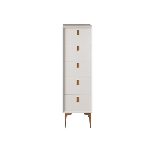 Moderne Schlafzimmer-Kommode – schmaler Holznizer weiß Wandkommode stilvolle Aufbewahrungslösung für Schlafzimmermöbel Moderne Schlafzimmer-Kommode – schmaler Holznizer weiß Wandkommode stilvolle Aufbewahrungslösung für Schlafzimmermöbel von Generisch