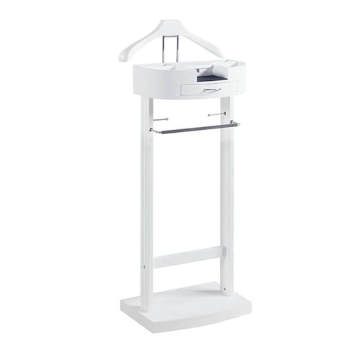 Multifunktionaler Kleiderbügel, Anzugständer mit Schuhregal und Aufbewahrungsbox für Herrenbekleidung, mit Hosenstange, einfach zu montieren, ideal für die Organisation von Diensten Multifunktionaler Kleiderbügel, Anzugständer mit Schuhregal und Aufbewahrungsbox für Herrenbekleidung, mit Hosenstange, einfach zu montieren, ideal für die Organisation von Diensten von Generisch
