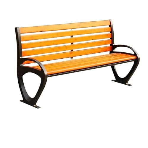 Outdoor Gartenbank mit Rückenlehne - Doppelsitz Kunststoff Holz Stuhl für Park & Terrasse - Langlebige Freizeitbank für Entspannung und Komfort im Freien Outdoor Gartenbank mit Rückenlehne - Doppelsitz Kunststoff Holz Stuhl für Park & Terrasse - Langlebige Freizeitbank für Entspannung und Komfort im Freien von Generisch