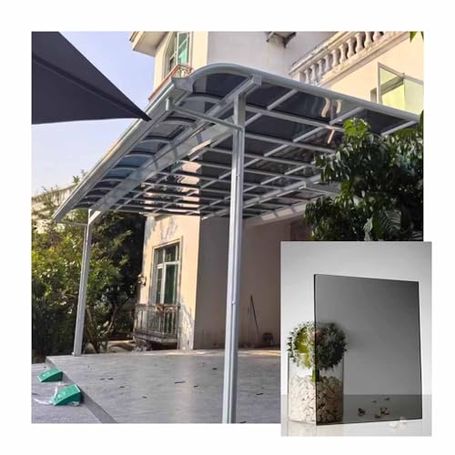 Polycarbonat-Dachplatte – 2 mm dicke, transparente Kunststoffplatte für Gewächshäuser und Schuppen, leicht zu schneiden, geeignet für Terrassen und Trennwände Polycarbonat-Dachplatte – 2 mm dicke, transparente Kunststoffplatte für Gewächshäuser und Schuppen, leicht zu schneiden, geeignet für Terrassen und Trennwände von Generisch