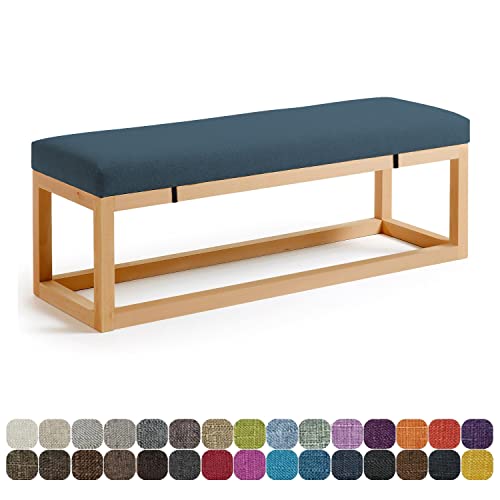 Sitzkissen für Innenmöbel, 100,1 x 40,6 x 8,9 cm, Terrassenbank, Sitzkissen, Gartensofa, Couch, Schaukelstuhl, Polsterauflage, Graublau, Farbe #26 Sitzkissen für Innenmöbel, 100,1 x 40,6 x 8,9 cm, Terrassenbank, Sitzkissen, Gartensofa, Couch, Schaukelstuhl, Polsterauflage, Graublau, Farbe #26 von Generisch