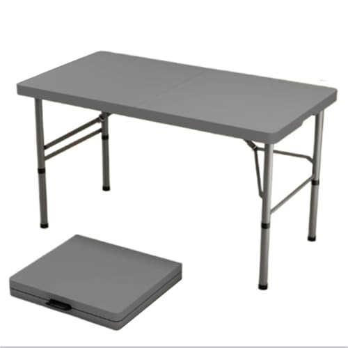 Tragbarer Klapptisch, 1,2 m, robuster Kunststoff-Campingtisch für Party, Bankett, Hochzeit, Terrasse, Wandern, leichter weißer Tisch für Veranstaltungen im Freien Tragbarer Klapptisch, 1,2 m, robuster Kunststoff-Campingtisch für Party, Bankett, Hochzeit, Terrasse, Wandern, leichter weißer Tisch für Veranstaltungen im Freien von Generisch