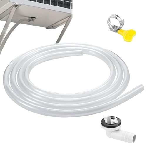 Tragbares AC Ablaufschlauch Kit | Dichtes Abflussrohr Für Fenster Klimageräte - Drainage Zubehör Mit Schelle Und Schlauchanschluss Für Tragbare Klimaanlagen Im Haus Tragbares AC Ablaufschlauch Kit | Dichtes Abflussrohr Für Fenster Klimageräte - Drainage Zubehör Mit Schelle Und Schlauchanschluss Für Tragbare Klimaanlagen Im Haus von Generisch