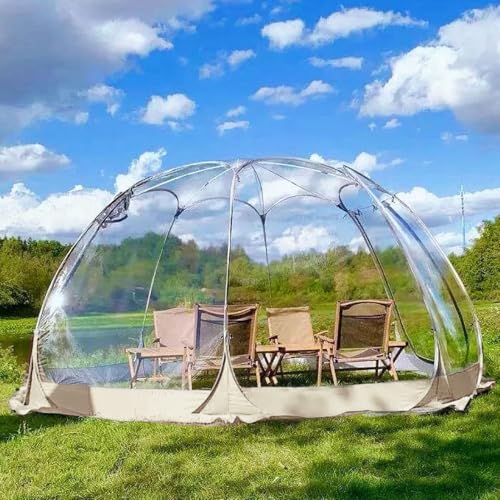 Wetterfestes Bubble Zelt Pavillon - Instant Pop Up für Camping, Partys, Hochzeiten - Geräumiges transparentes PVC-Design für 3-8 Personen, Veranstaltungen im Freien, Familienfeiern Wetterfestes Bubble Zelt Pavillon - Instant Pop Up für Camping, Partys, Hochzeiten - Geräumiges transparentes PVC-Design für 3-8 Personen, Veranstaltungen im Freien, Familienfeiern von Generisch