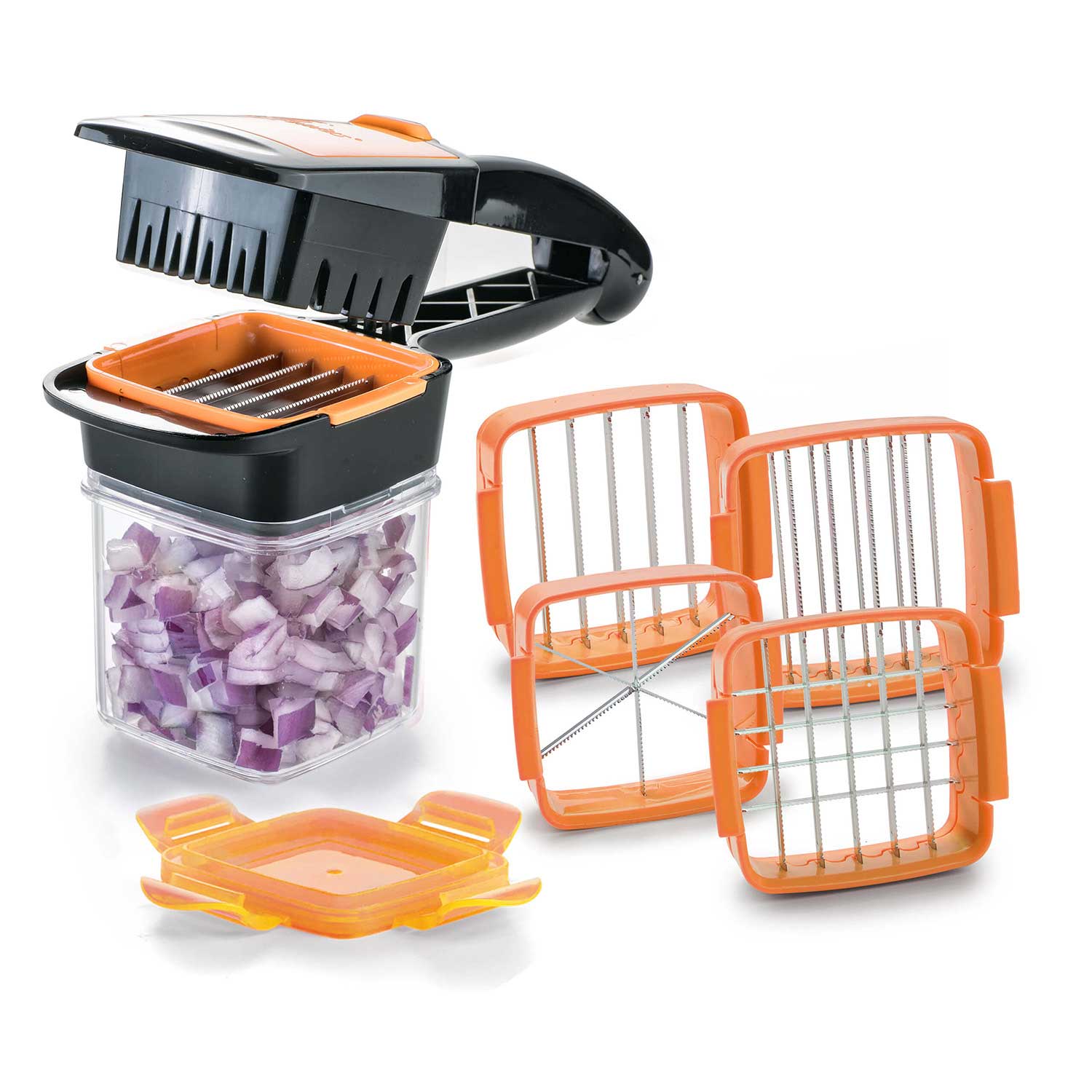 Nicer Dicer Quick  | Set 7-tlg. (Blau) von Genius