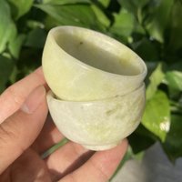 1Pc 2" Natürliche Serpentin Schale, Bergkristall Tasse, Bergkristall Heile, Wohndekoration, Mineral Exemplar, Kristall Skulptur, Kristall Geschenke von GeorgefBoutique