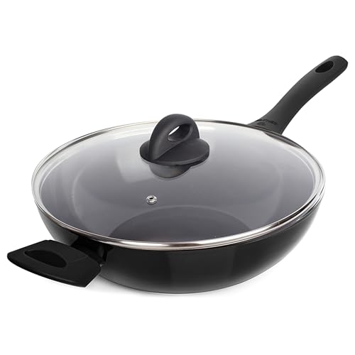 Gerlach Harmony Classic Pfanne Wokpfanne Wok Keramik Beschichtet Bratpfanne Mit Deckel Keramikpfanne Induktionsgeeignet Für Elektro Gas Keramik Induktion Herd Küche Küchenzubehör Pfannen Gerlach Harmony Classic Pfanne Wokpfanne Wok Keramik Beschichtet Bratpfanne Mit Deckel Keramikpfanne Induktionsgeeignet Für Elektro Gas Keramik Induktion Herd Küche Küchenzubehör Pfannen von Gerlach
