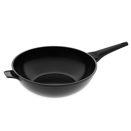 Gerlach Monolit Wok Pfanne Stahl Beschichtet Bratpfanne Induktionsgeeignet Für Elektro Gas Keramik Induktion Herd Küche Küchenzubehör 30 cm Gerlach Monolit Wok Pfanne Stahl Beschichtet Bratpfanne Induktionsgeeignet Für Elektro Gas Keramik Induktion Herd Küche Küchenzubehör 30 cm von Gerlach