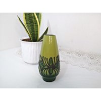 Vintage Strehla Vase/Fat Lava Mid Century /Sammlervase - Jahrgang 1960Er Keramik von Gernewieder