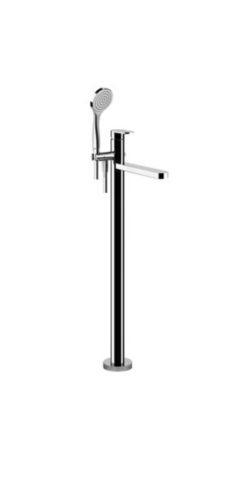 Gessi Emporio Via Bagutta Fertigmontageset, freistehende Wannenarmatur, fester Wannenauslauf, automatischer Umsteller, Ausladung 245 mm, Handbrause, Brauseschlauch, 24972031 Gessi Emporio Via Bagutta Fertigmontageset, freistehende Wannenarmatur, fester Wannenauslauf, automatischer Umsteller, Ausladung 245 mm, Handbrause, Brauseschlauch, 24972031 von Gessi