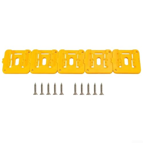 Batteriehalter für Dewalt 20V/60V, passend für DCB200, 5er-Pack mit Schrauben für einfache Installation, Design Batteriehalter für Dewalt 20V/60V, passend für DCB200, 5er-Pack mit Schrauben für einfache Installation, Design von Gettimore