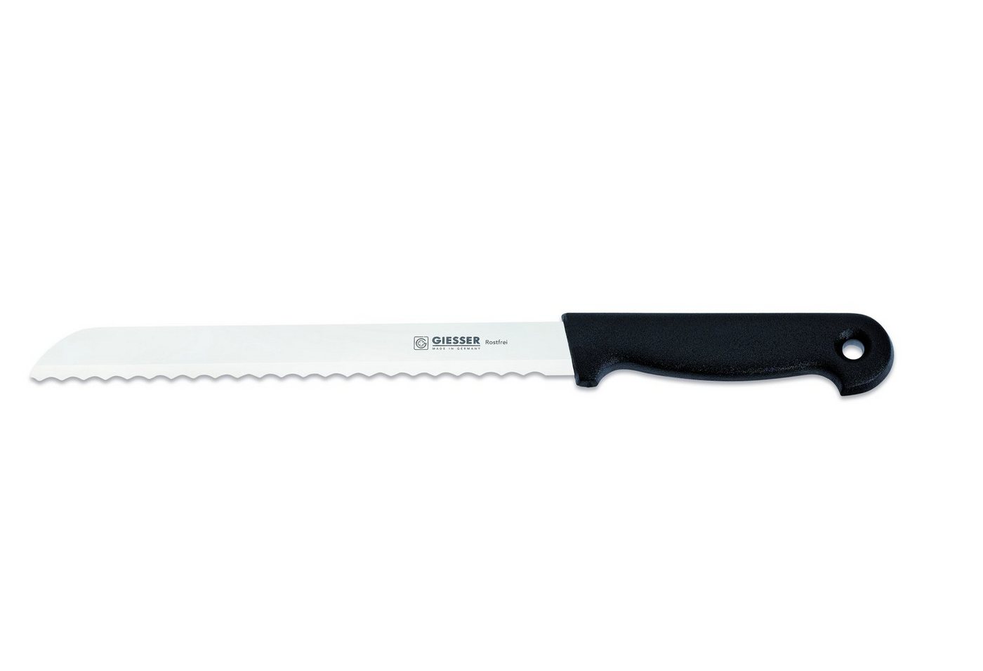 Giesser Messer Brotmesser Konditormesser 8355, Kunststoffgriff, 6 mm Welle, ideal zum Brot schneiden von Giesser Messer