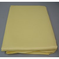 Uni Oval Gelb Gold Gebrühter Rand Tischdecke Tischtuch Küche Esszimmer 180cm 230cm 70" 90" von GiftsScotland