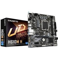 Gigabyte H610M H Mainboard Sockel (PC) Intel® 1700 Formfaktor (Details) Micro-ATX Mainboard-Chipsat von Gigabyte