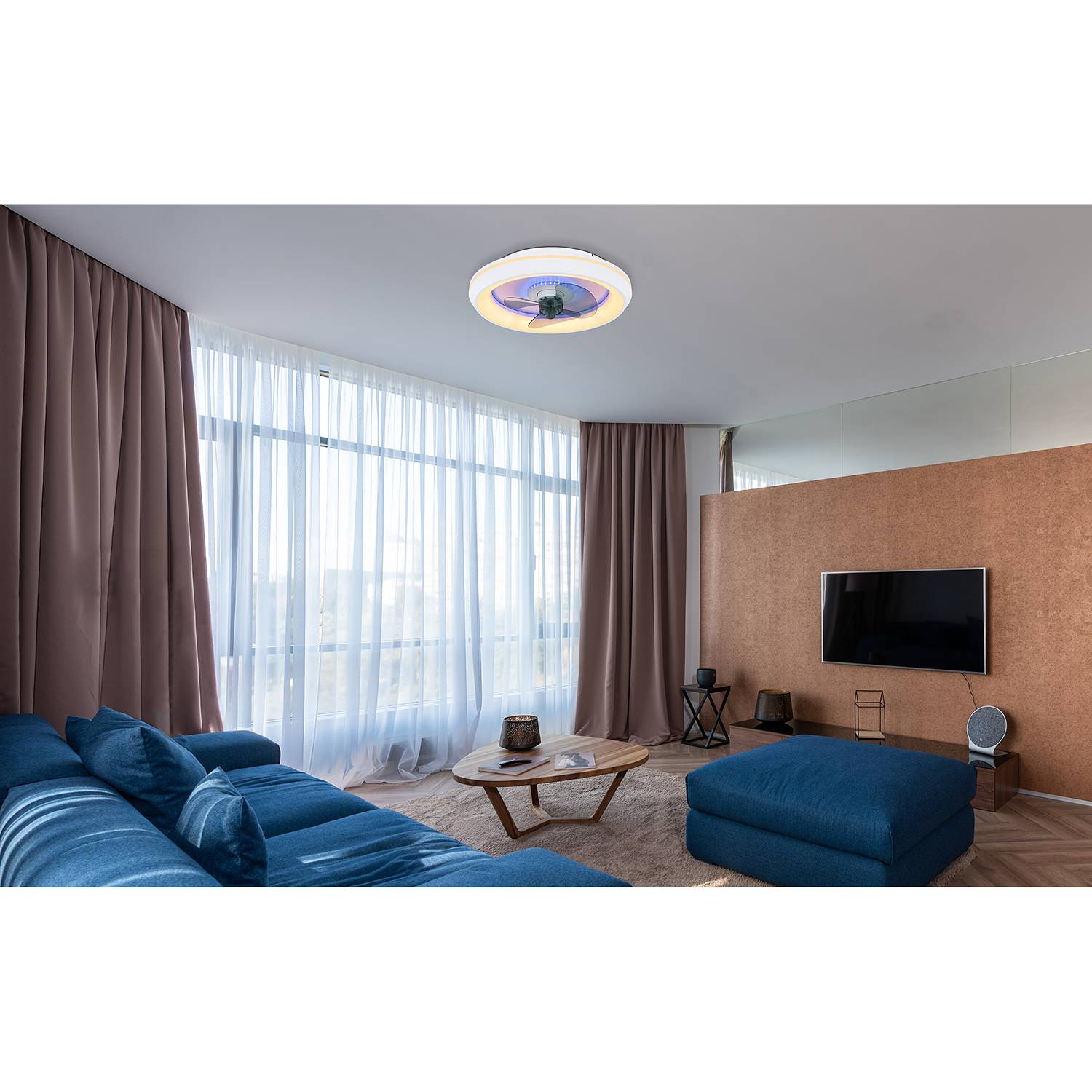 home24 LED-Deckenventilator II 13cm home24 LED-Deckenventilator II 13cm von home24