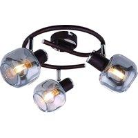 Globo Lighting - PALLO - Strahler Metall bronzefarben, 3x E14 von Globo